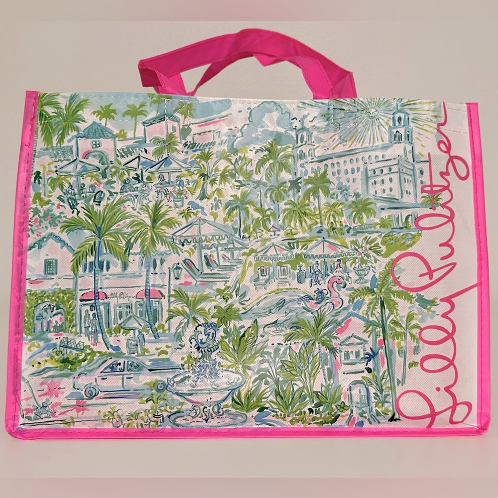 Lilly Pulitzer shopping bag